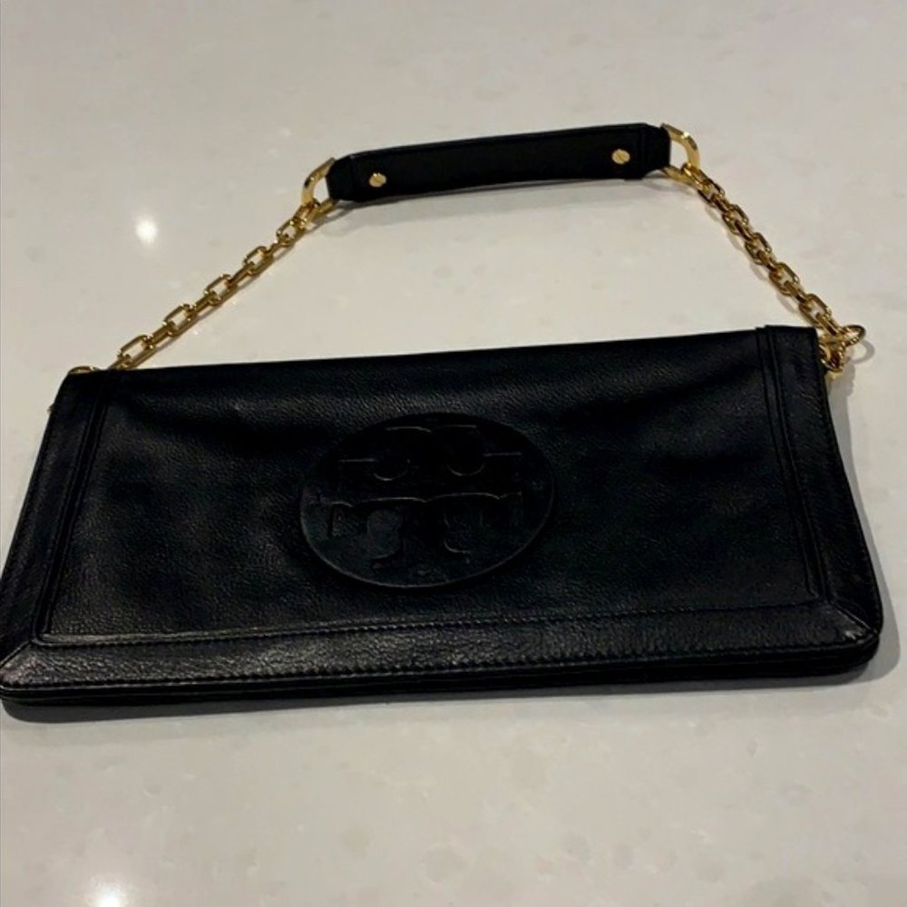 Tory Burch Classic Flap Bag - Black - Picture 1 of 4